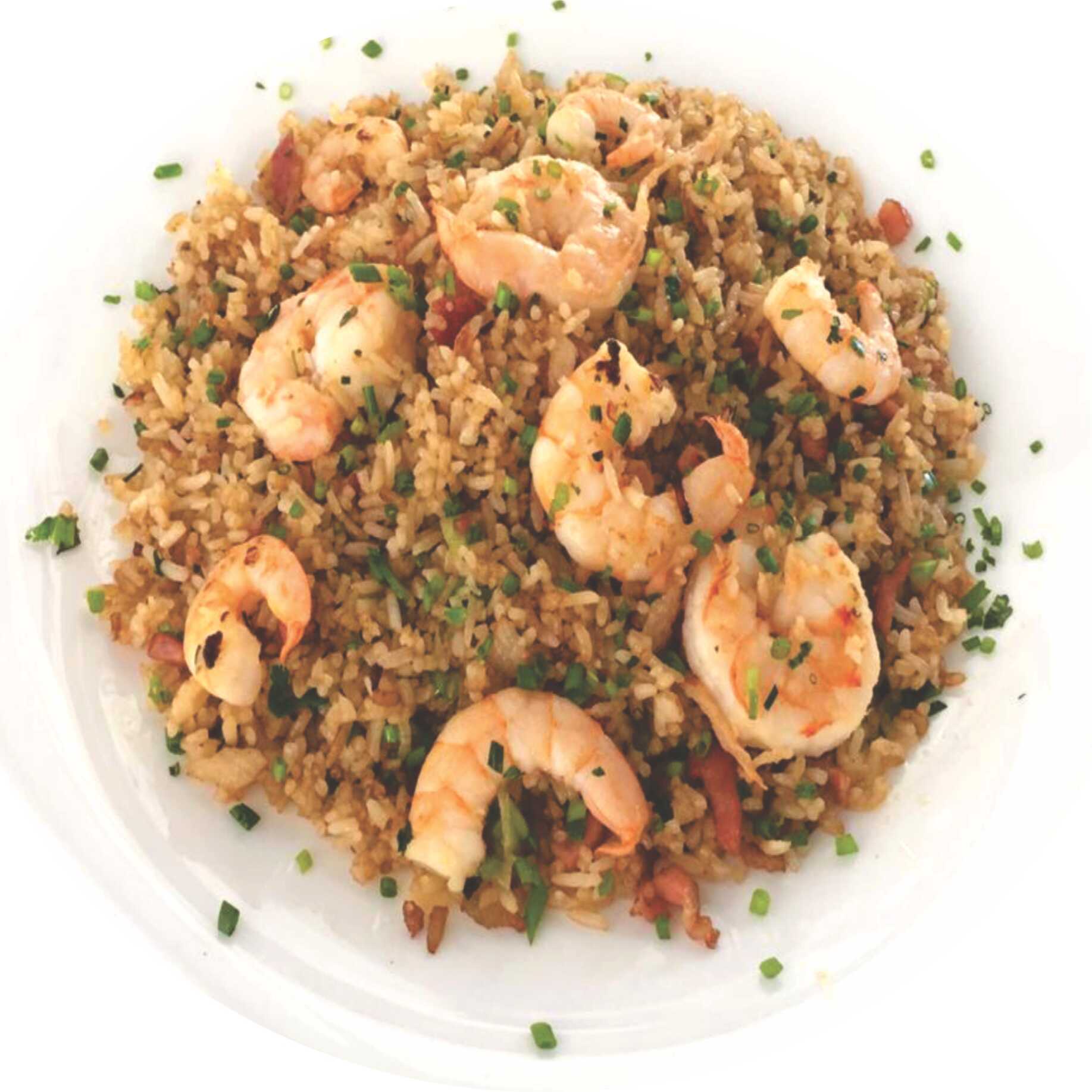 Arroz Frito con Camarón