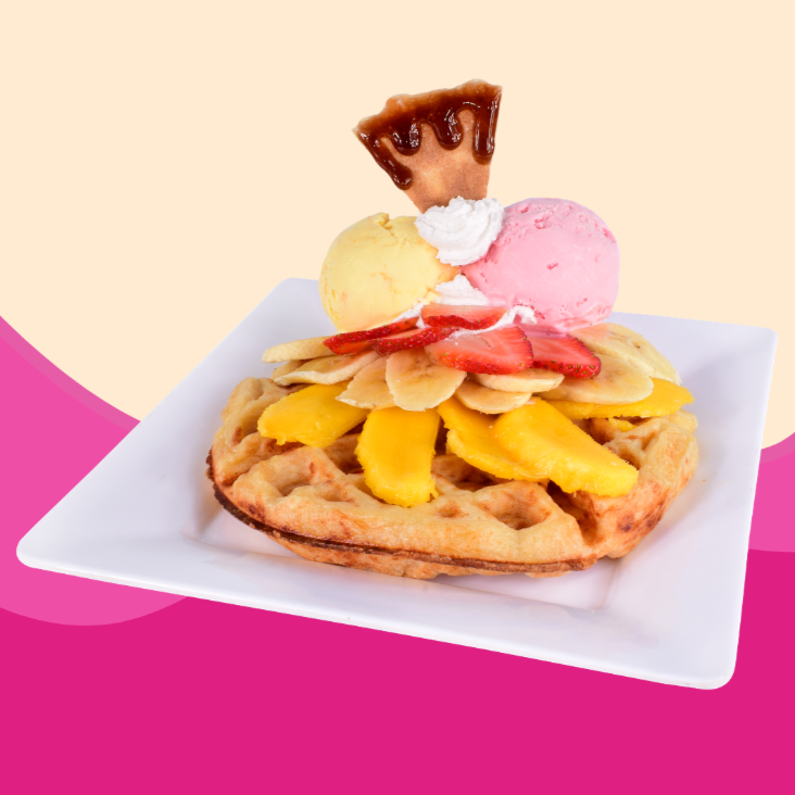Waffle Frutal
