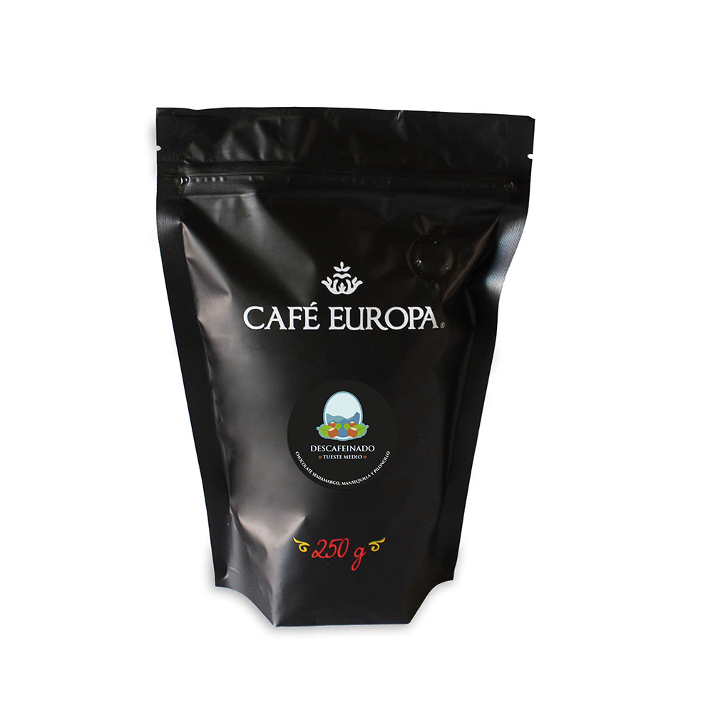 Descafeinado Tueste Medio. 250 G
