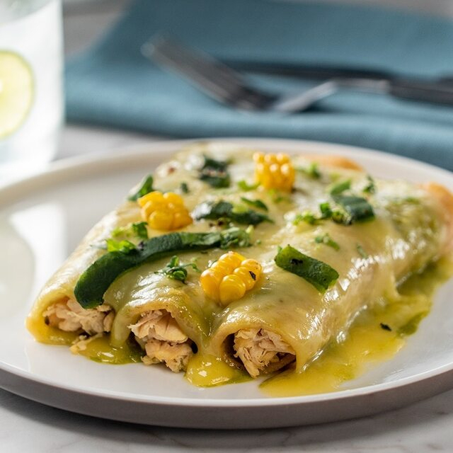 COMBO Enchiladas Suizas Poblanas
