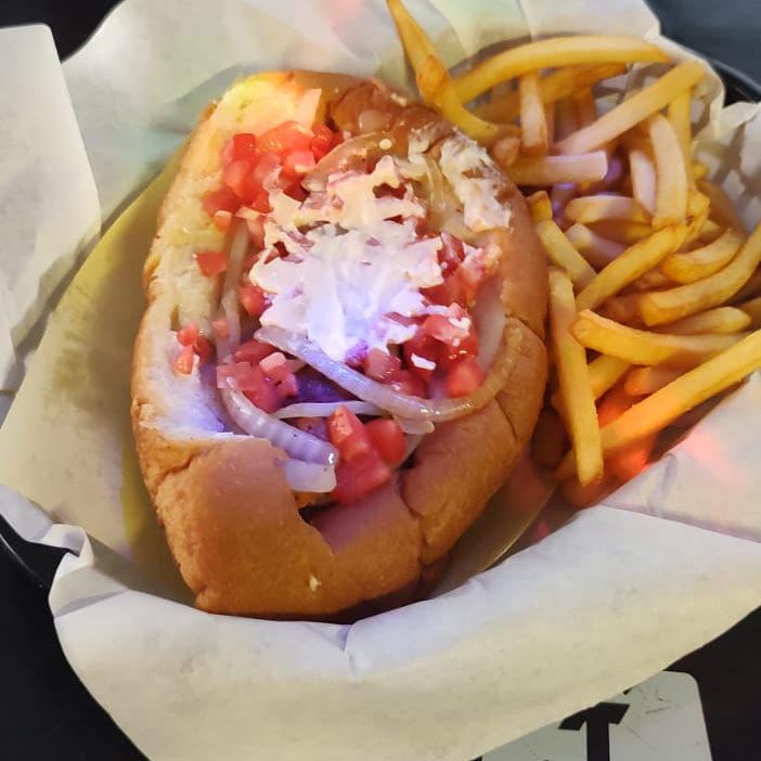 Dogo con Papas