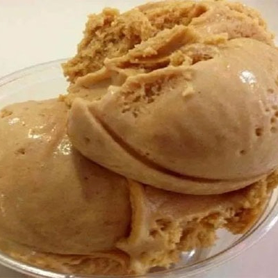 Sorvete feito com doce de leite feito exclusivamente para essa deliciosa receita mineira