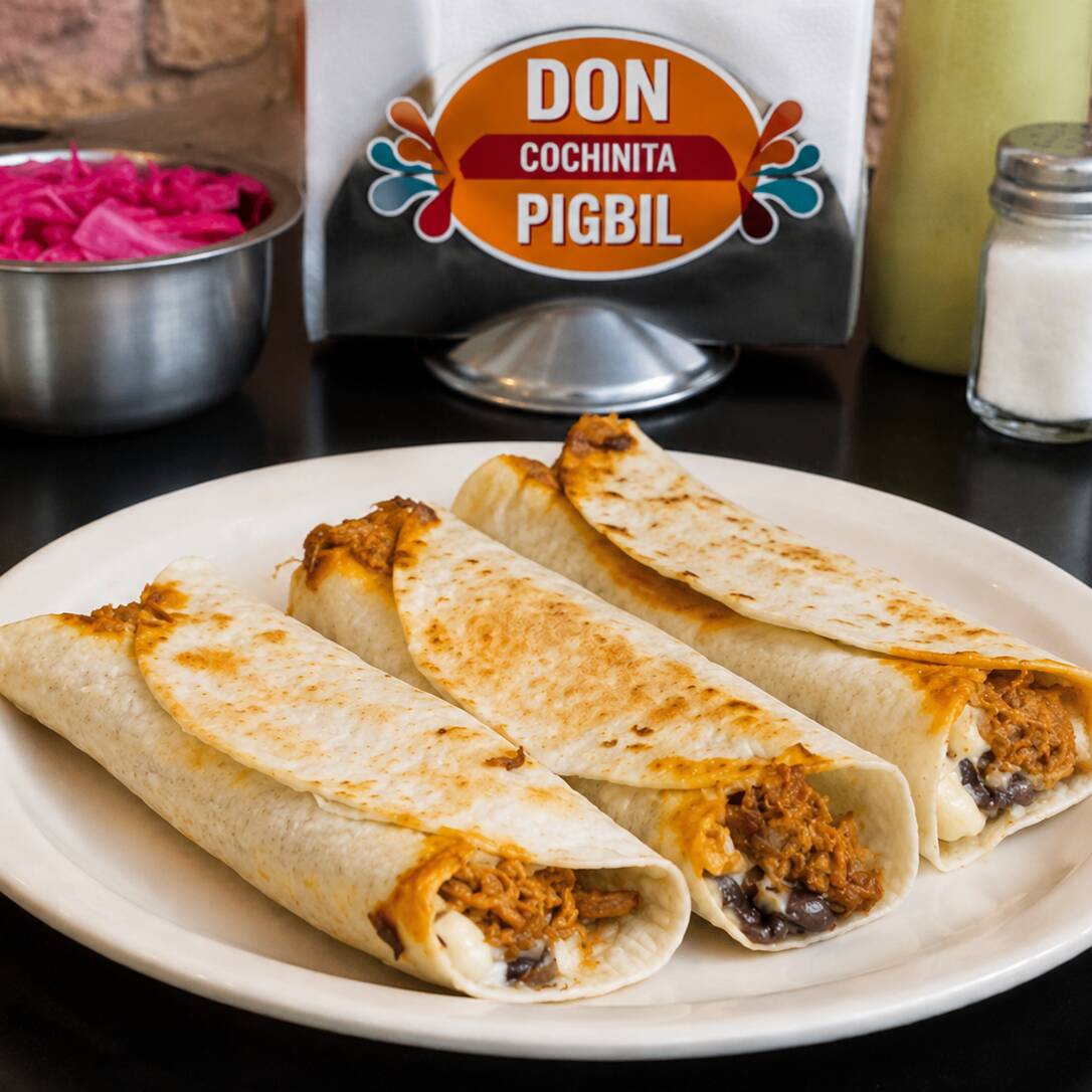 Paquete de 3 Burritos de cochinita