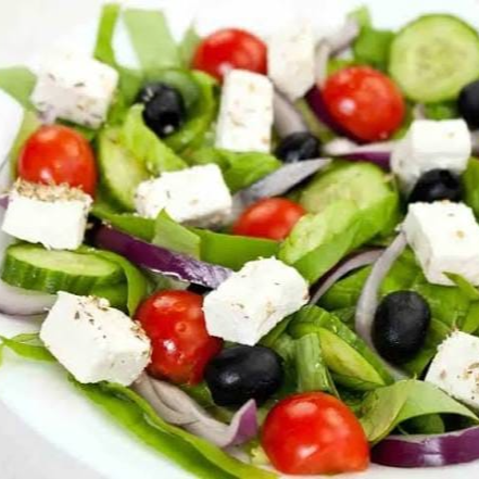 Ensalada de queso panela