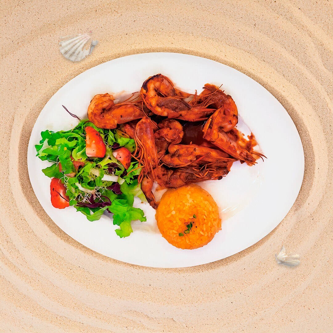 Camarones a la Diabla