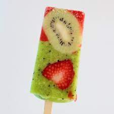 Paleta de kiwi de agua