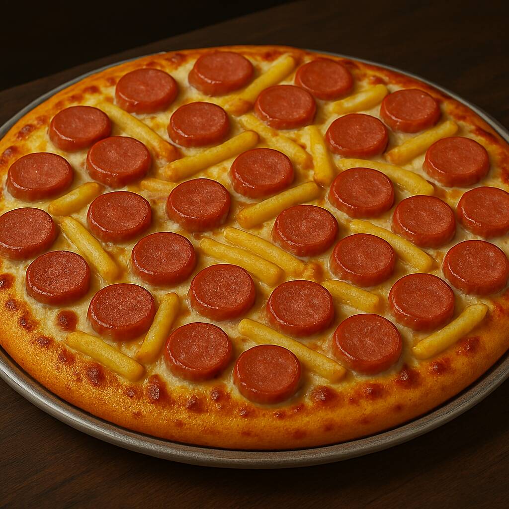 Pizzeta Festin Salchi Papa
