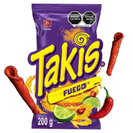 Banderilla de Salchicha Takis Fuego