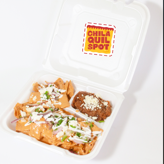 CHILAQUILES EN CREMA DE CHIPOTLE