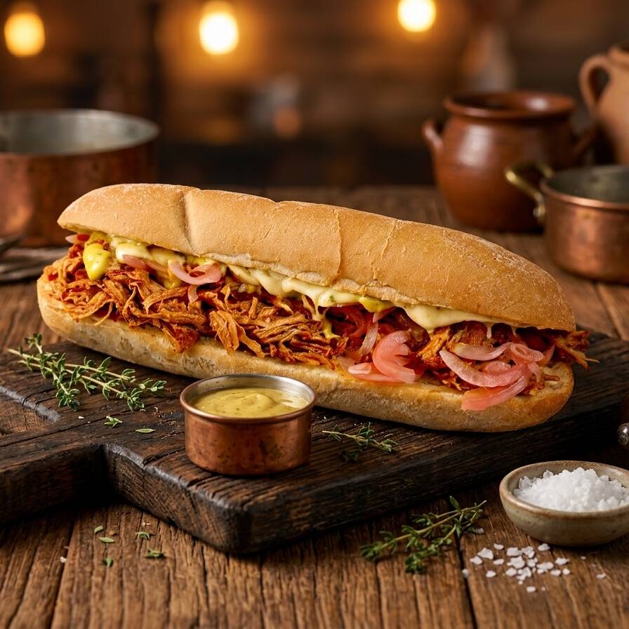 Sándwich Cochinita