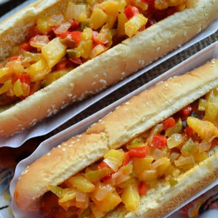 Hot Dog Hawaiano
