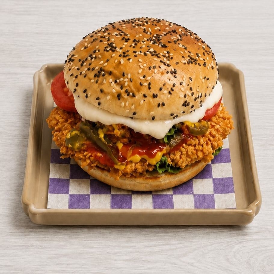 Hamburguesa Crujipollo