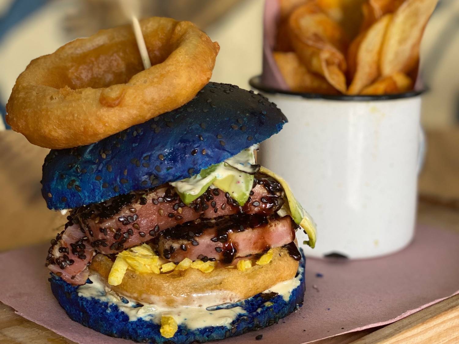 Hamburguesa de Atún