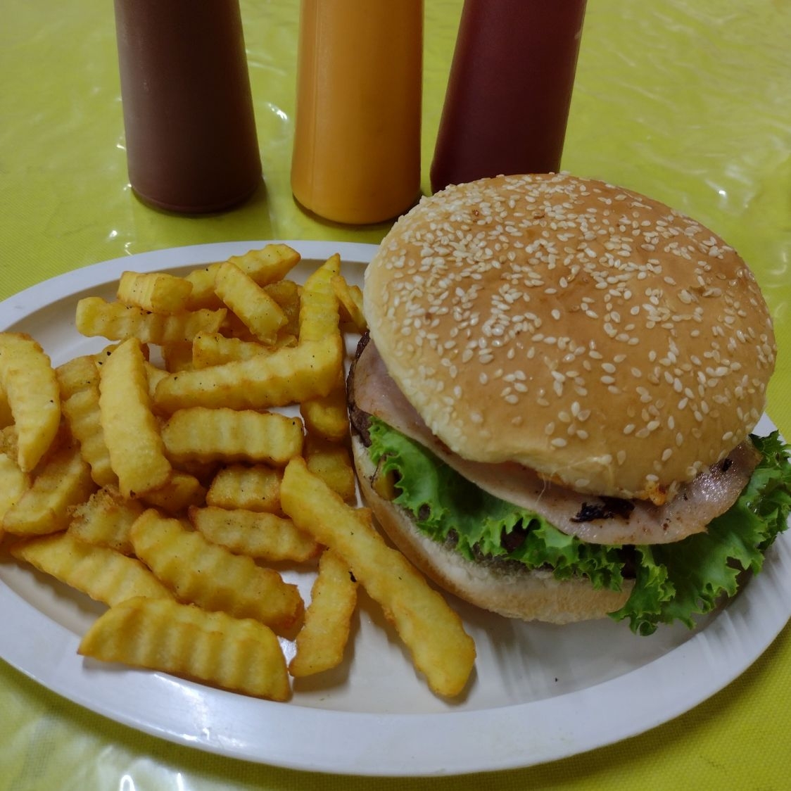 Hamburguesa Sencilla de Arrachera