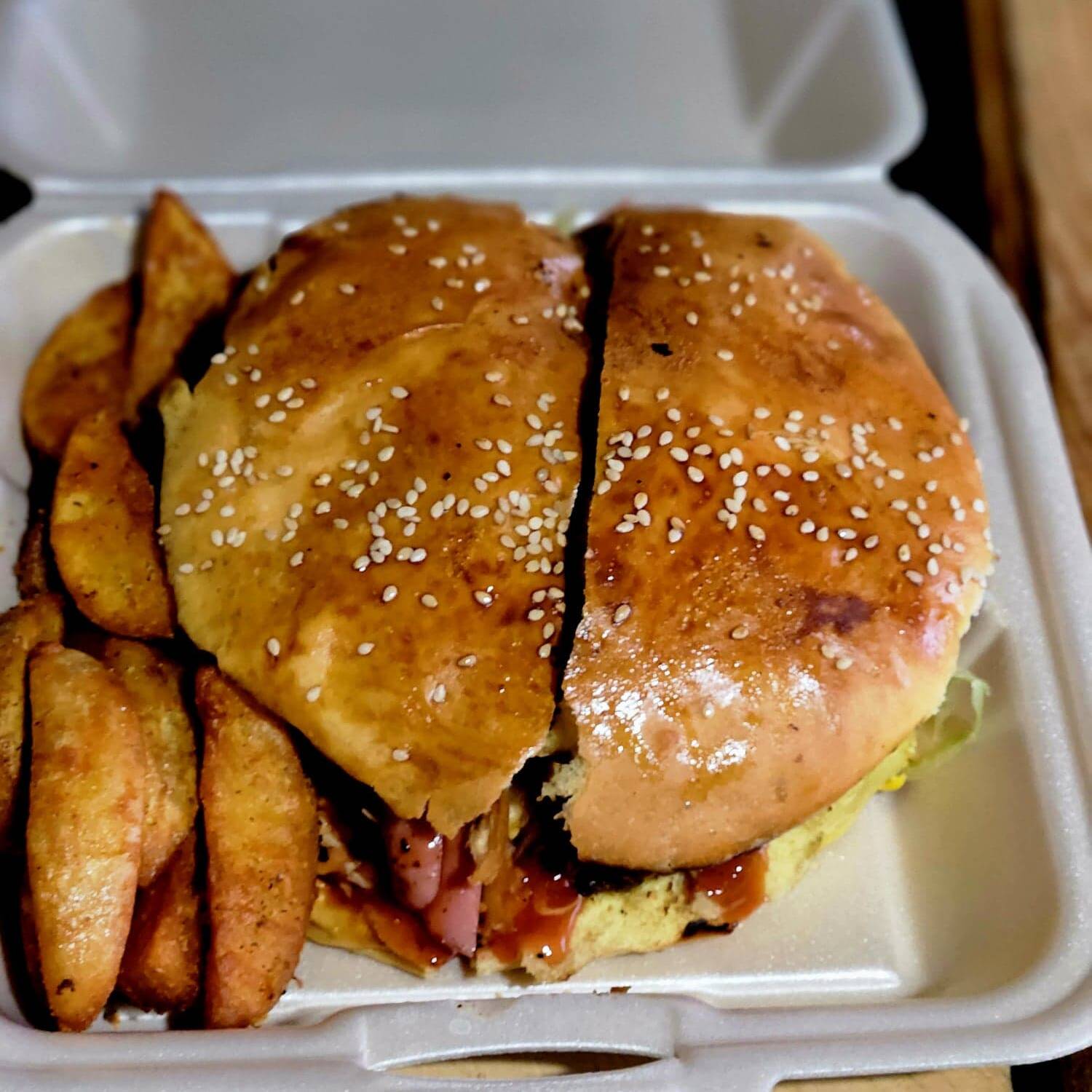 Hamburguesa Mounstruo
