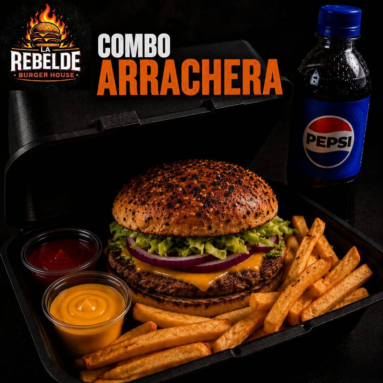 Combo de Arrachera Al Carbon