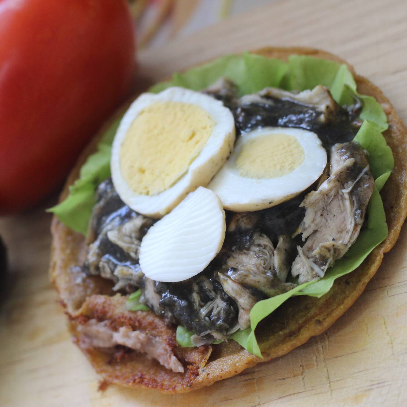 Panucho Clásico De Relleno Negro