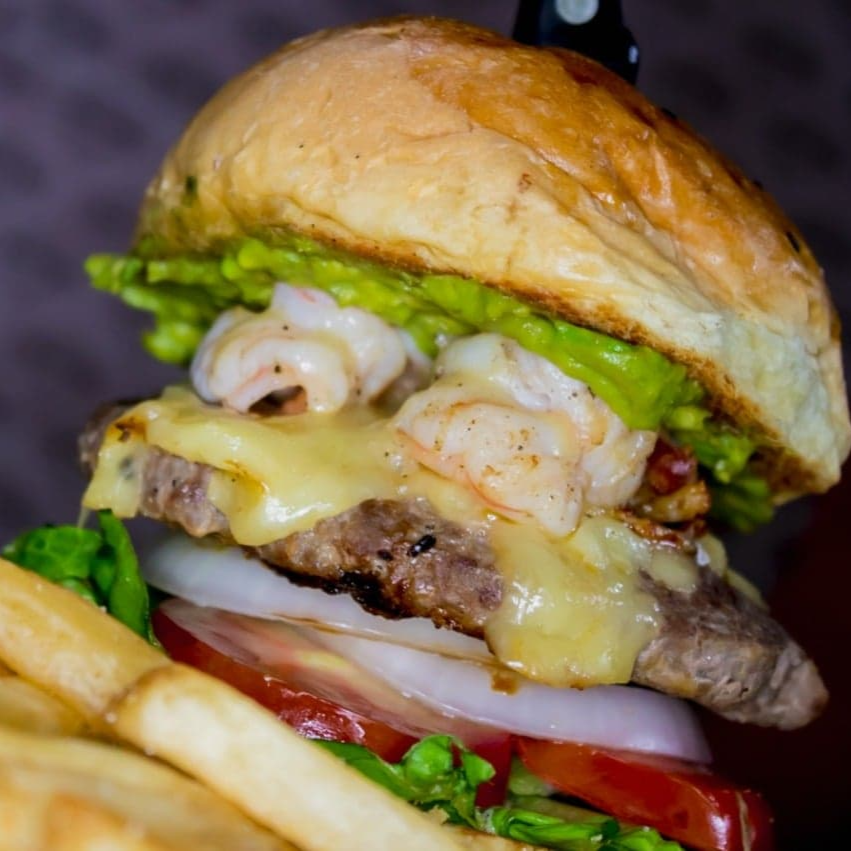 Hamburguesa Mar y Tierra