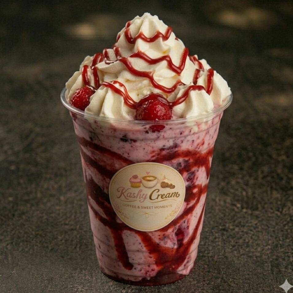 Malteada de Frutos Rojos