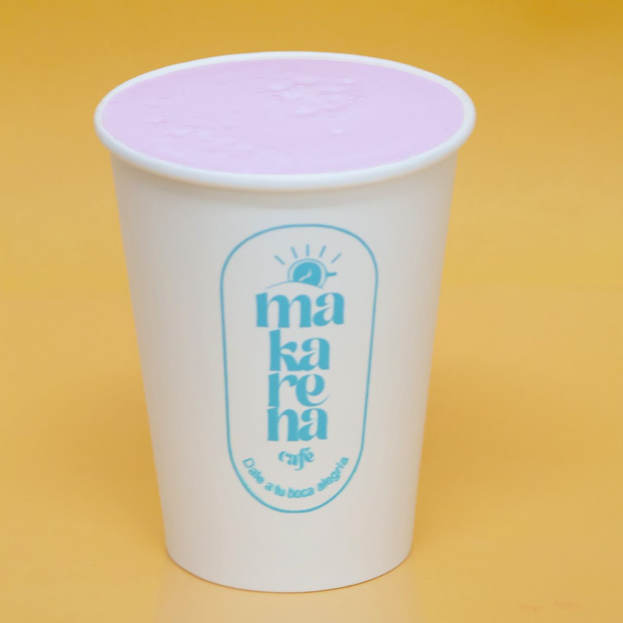 Taro Latte Caliente