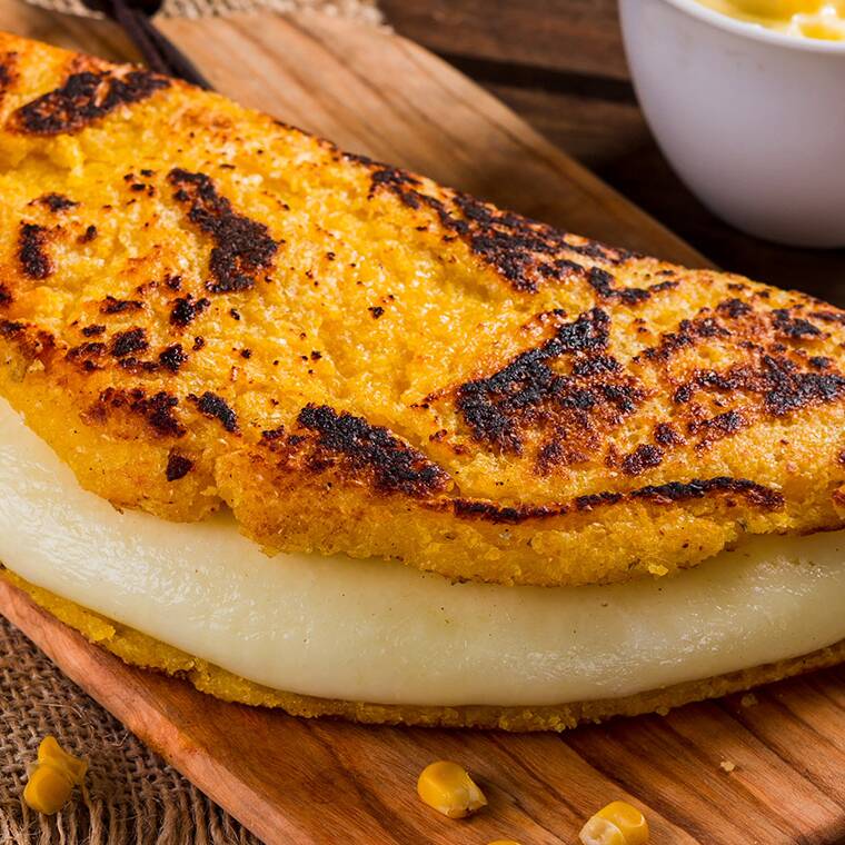 Cachapa con Queso de Mano