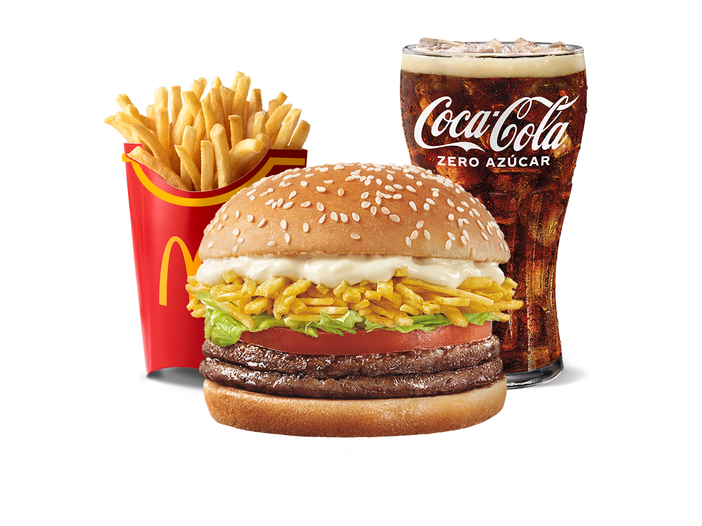 McCombo grande Clásica carne