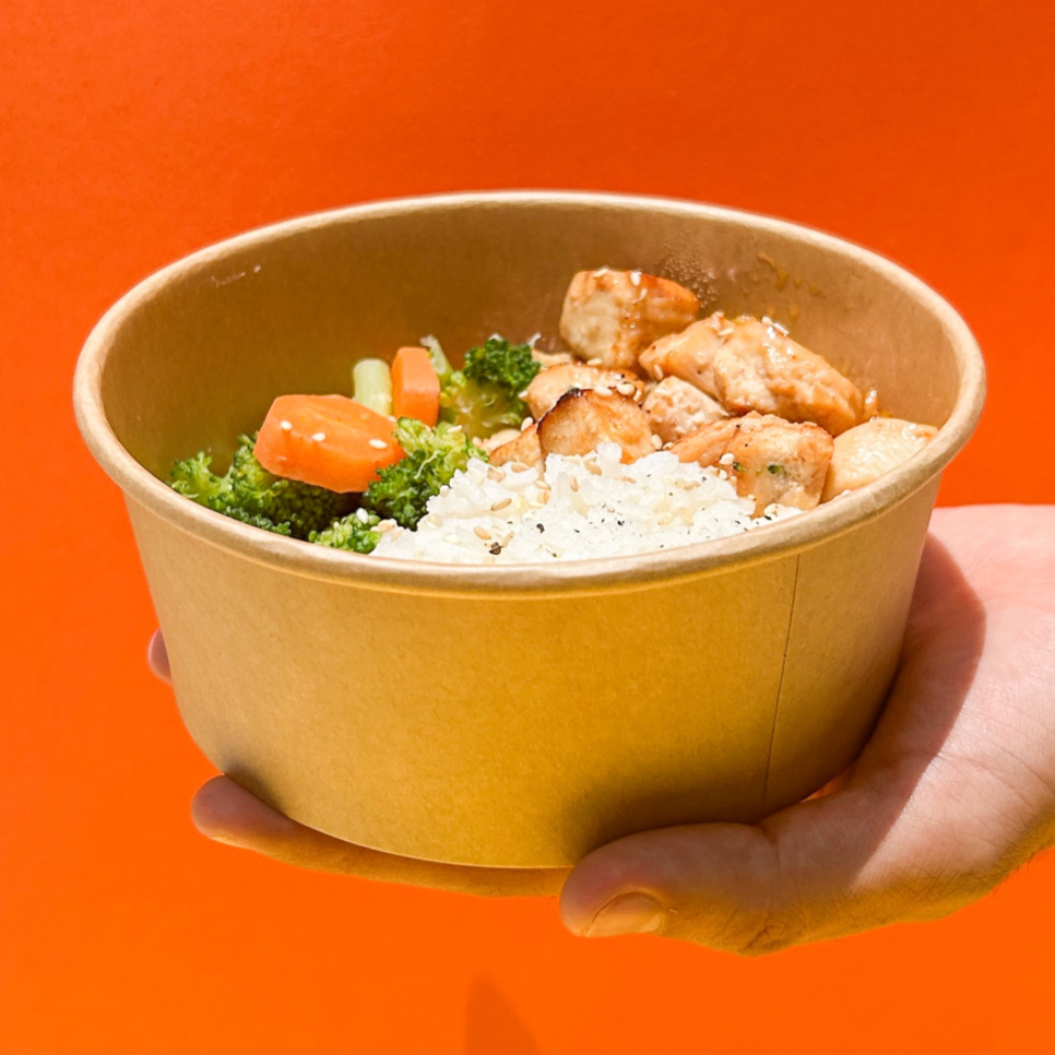 Bowl de Pollo a la Naranja