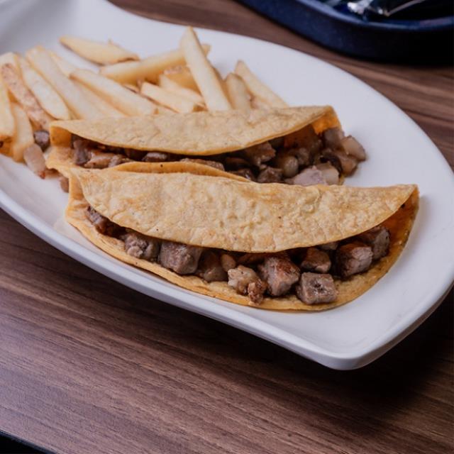 TACOS DE RES 2 PZ.