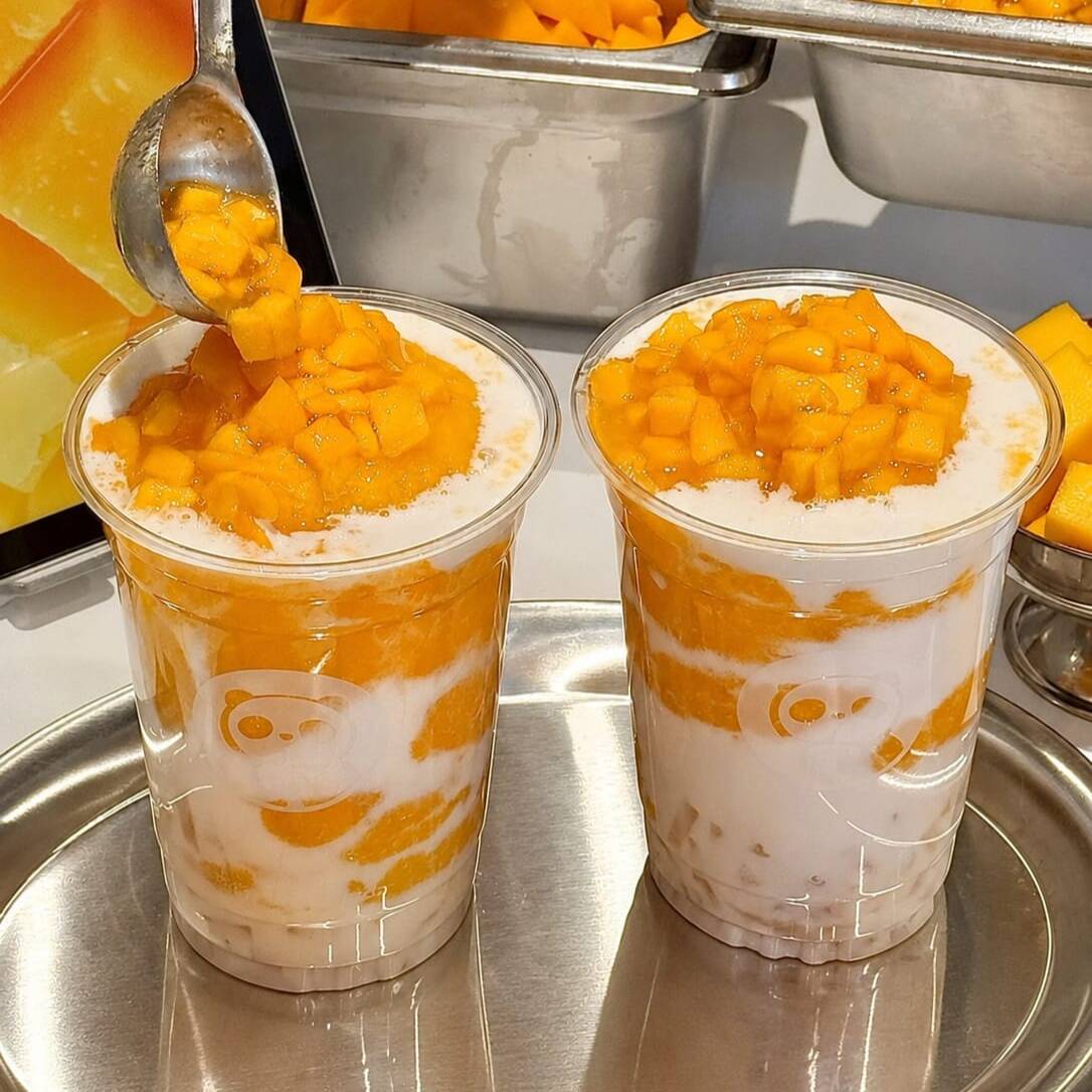 Duraznos con crema