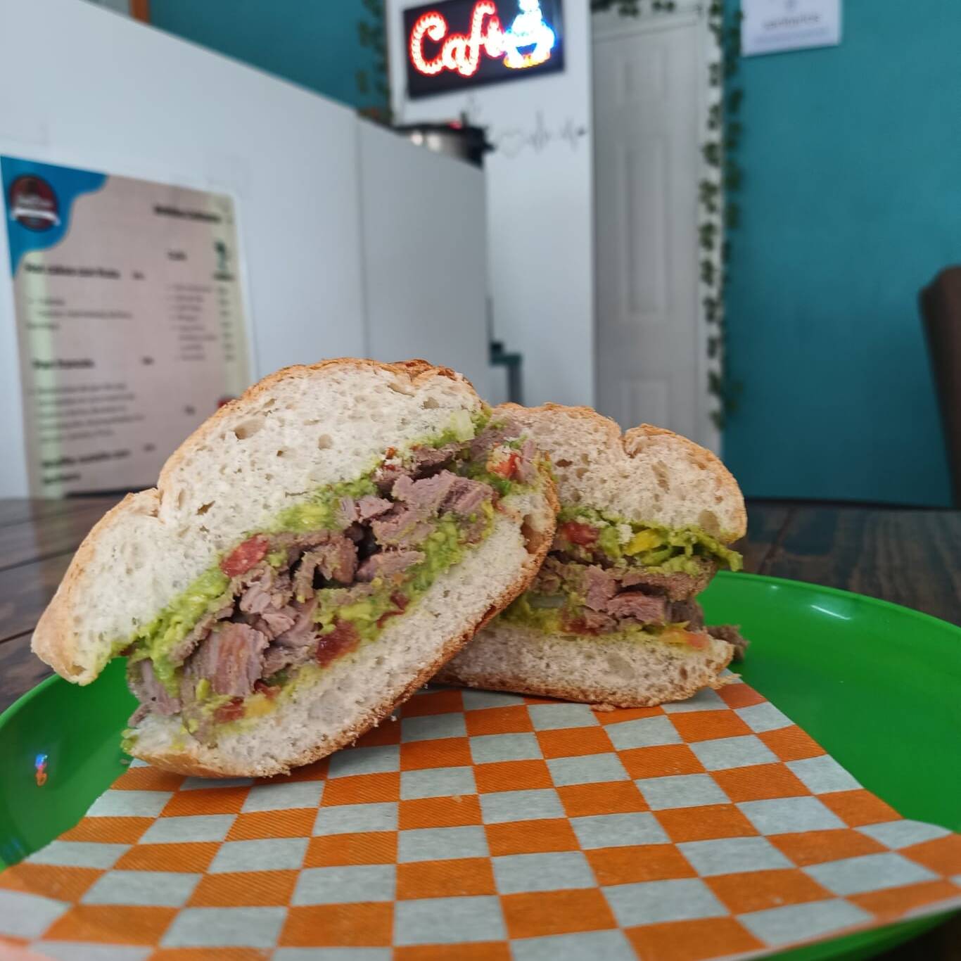 torta y agua
