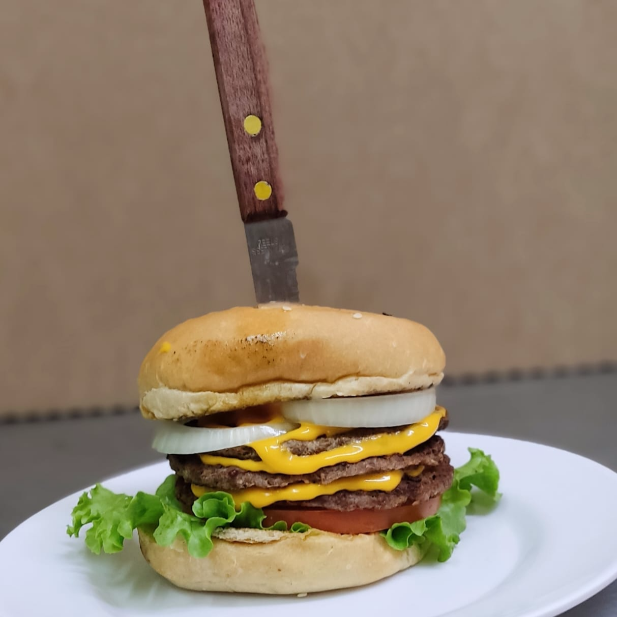 Hamburguesa Triple