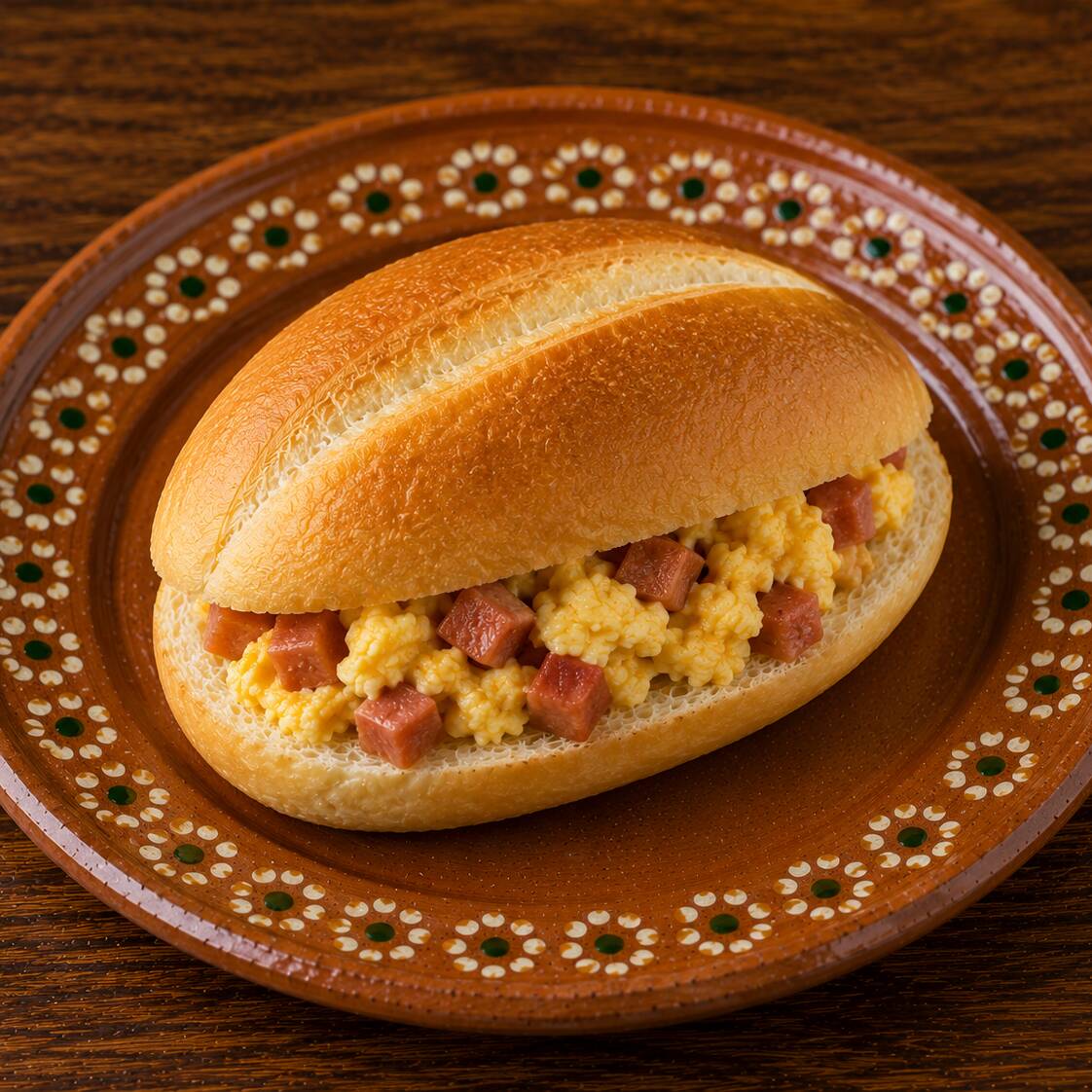 Mini Torta de Huevo con Salchicha