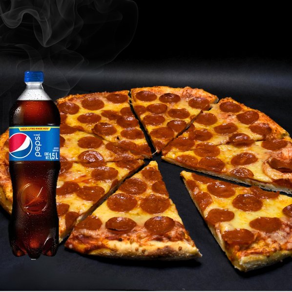 Pizza Grande con Refresco 1.5 l