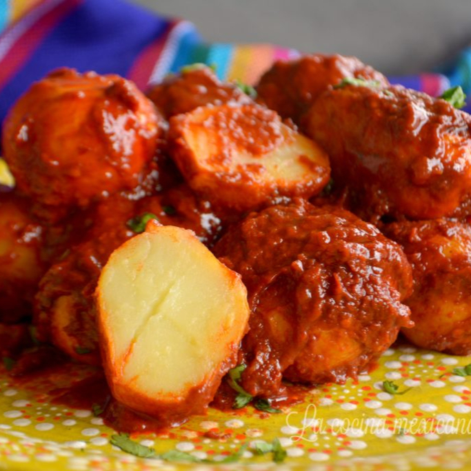 Papas Adobadas