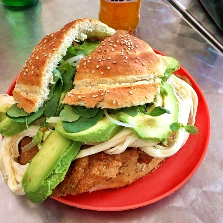 Cemitas Rusa + POSTRE GRATIS