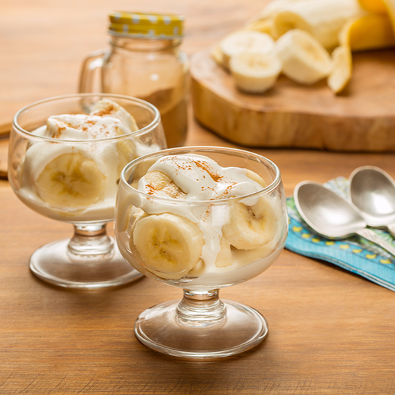 Plátanos con Crema