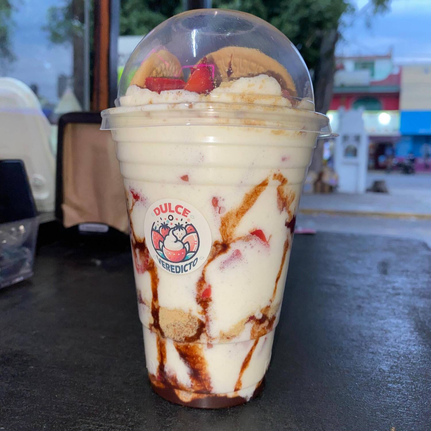 Fresas con Crema 14oz