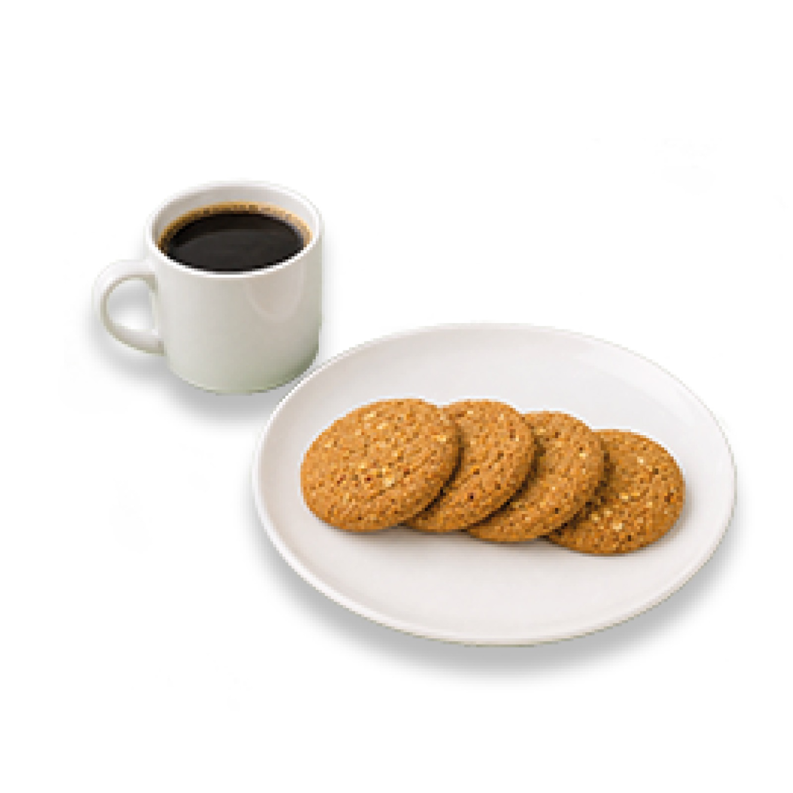 Café Americano con Galletas