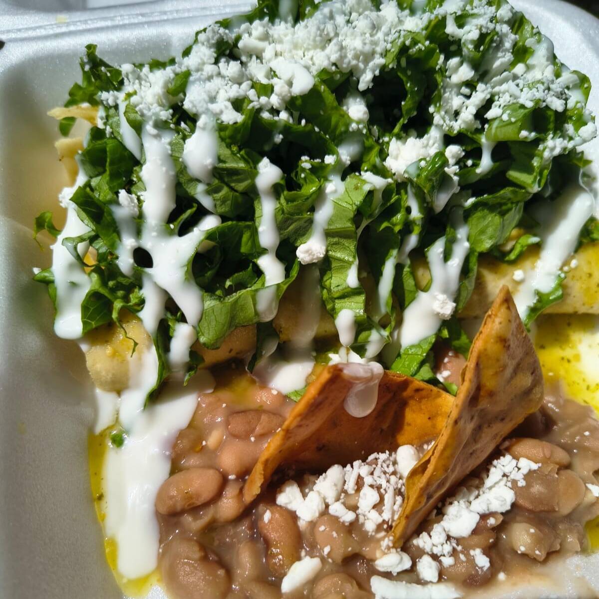 ENCHILADAS TRADICIONALES DE POLLO