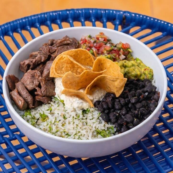 Menú Mexicano Carne Bowl