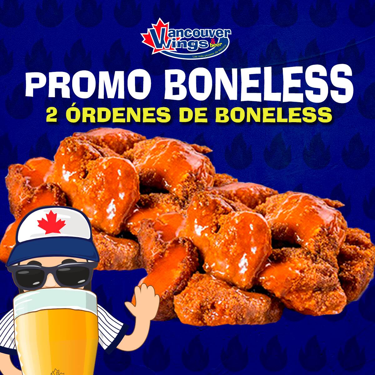 2 Ordenes de Boneless