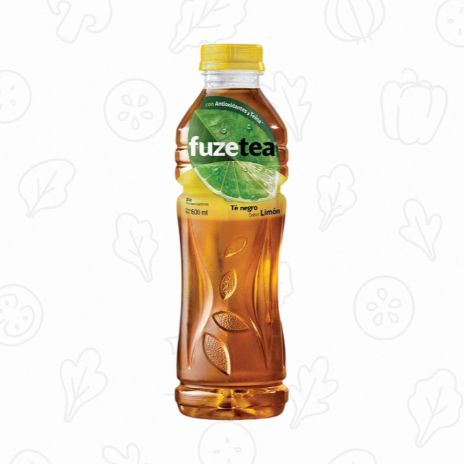 Fuze Tea Limon Te Negro 600 ml