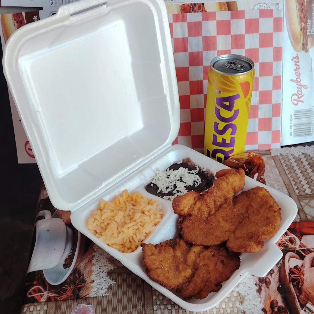 Milanesa de pollo