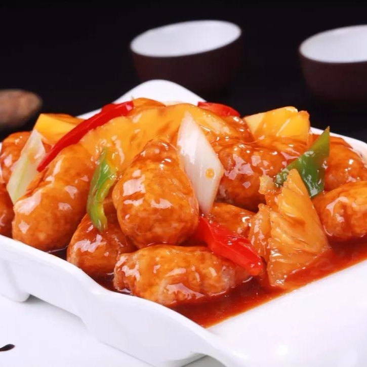 Pollo agridulce (mandarin)