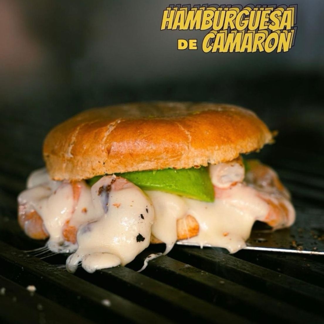 Hamburguesa de Camarón Clásico