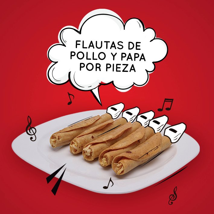 Flauta por Pieza