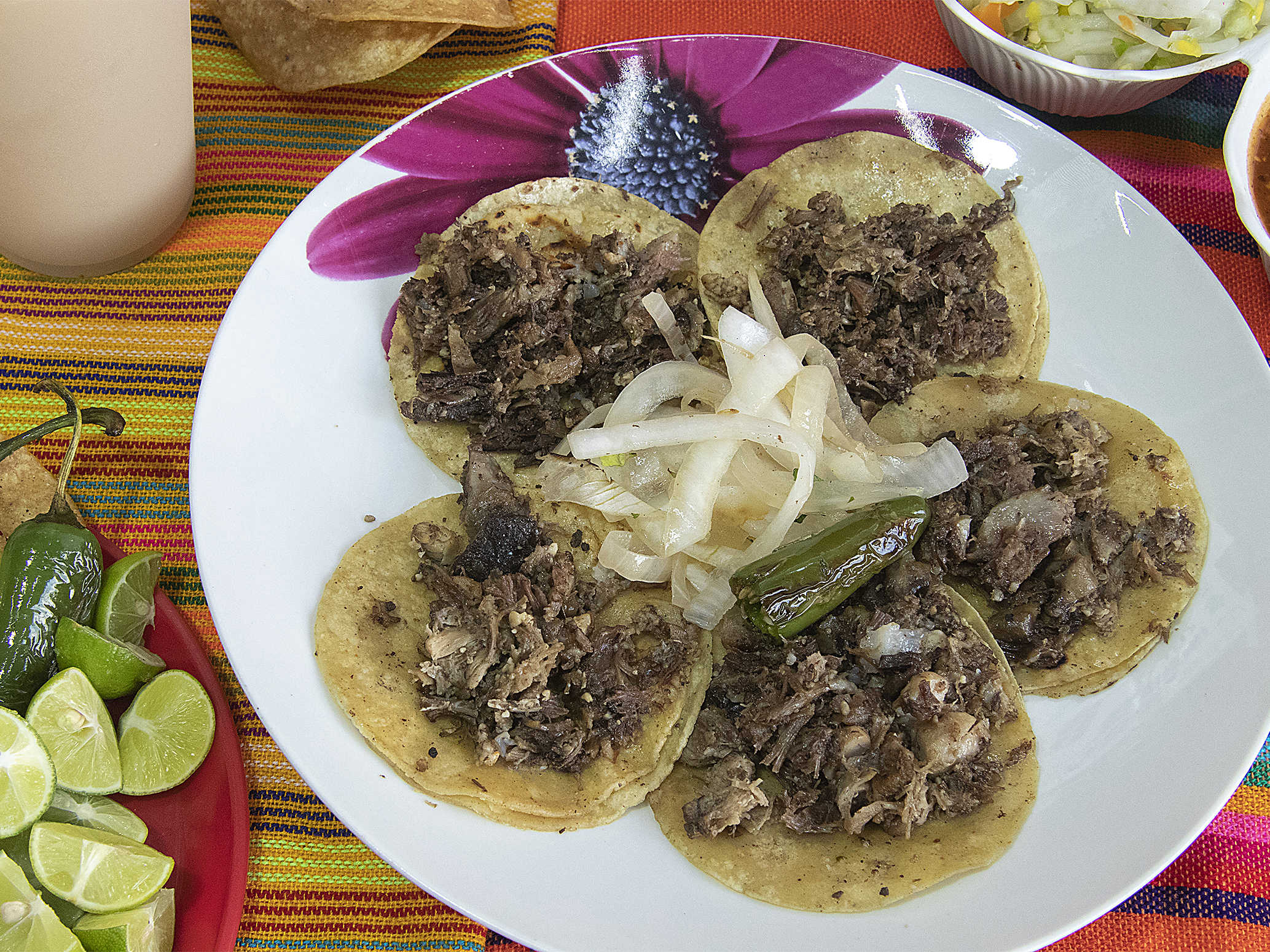 Combo 4 Tacos + 1 Litro de Agua Fresca