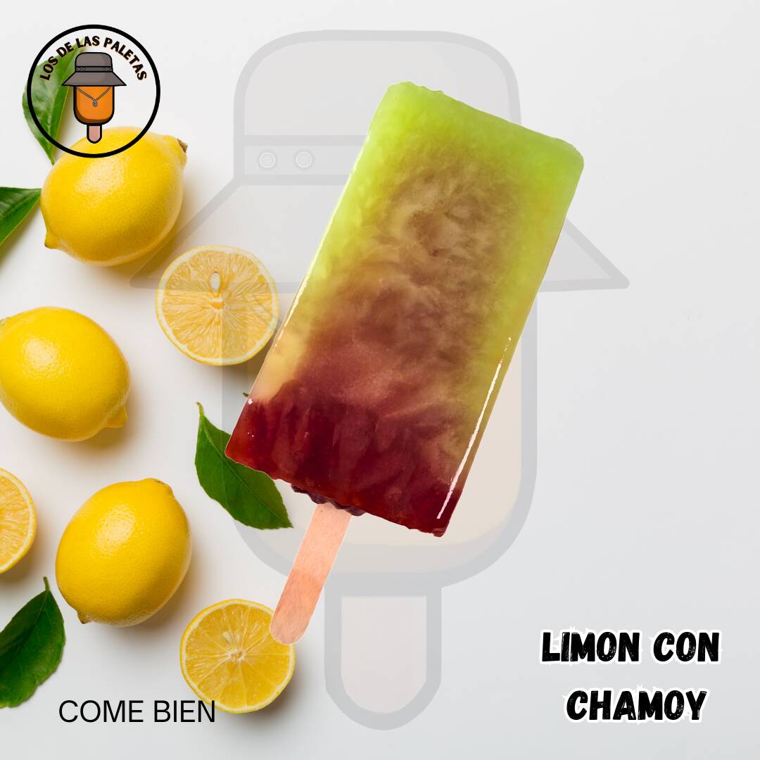Paleta de Limón con Chamoy
