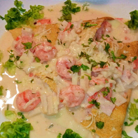 Crepe Mix de Mariscos