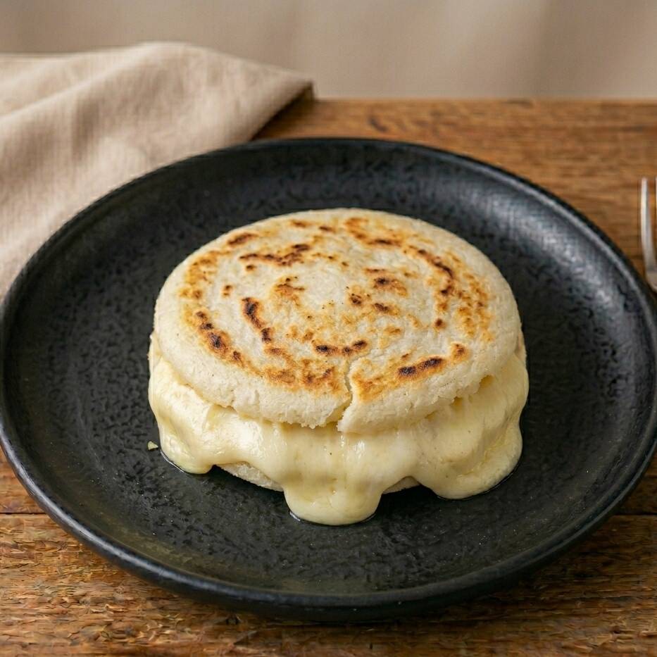 Arepa con Queso